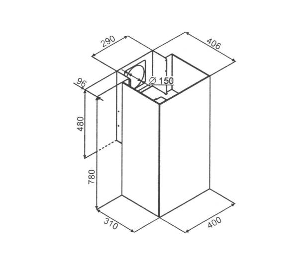 VDB CUBE P Inox - 1459433 - zdjęcie 7